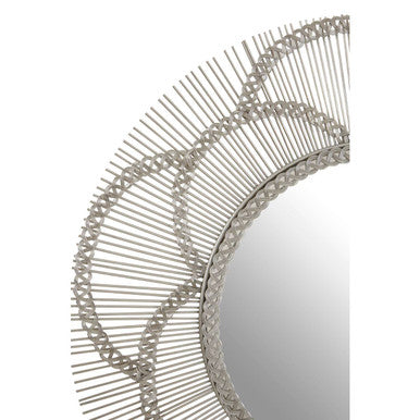 Floral Effect Wall Mirror | Templar