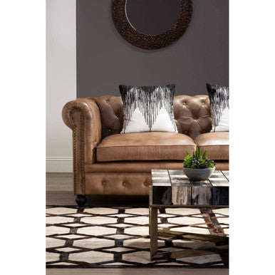 Akola Copper Finish Metal Round Wall Mirror