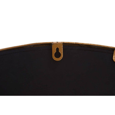 Gold Finish Round Wall Mirror | Beauly