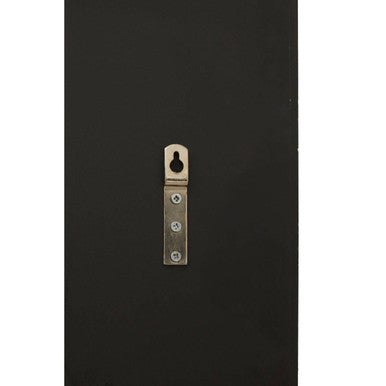 Square Wall Mirror with Textured Silver Frame | Fusion