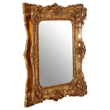 Gold Bevelled Edge Wall Mirror | Marseille