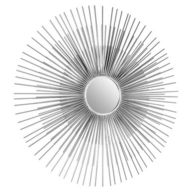 Silver Finish Wall Mirror | Cristi