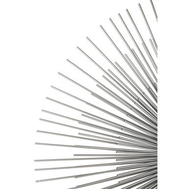 Silver Finish Wall Mirror | Cristi