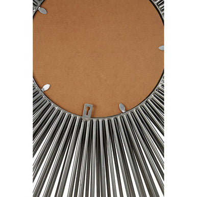 Silver Finish Wall Mirror | Cristi