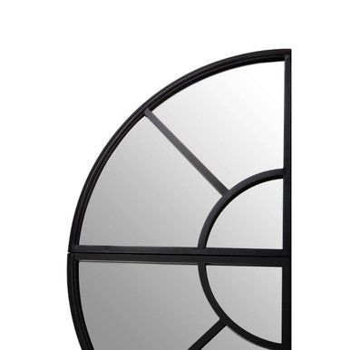 Round Window Pane Wall Mirror | Cosma
