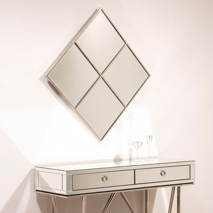 Diamond Frame Wall Mirror | Reva