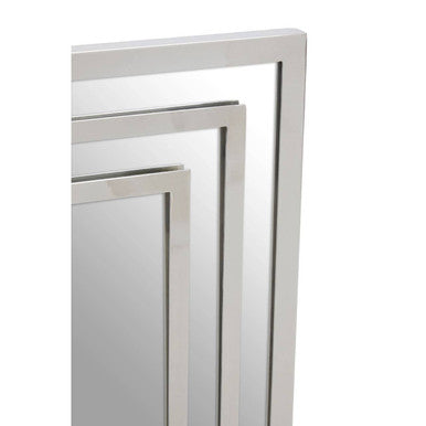 Silver Frame Wall Mirror | Avelino