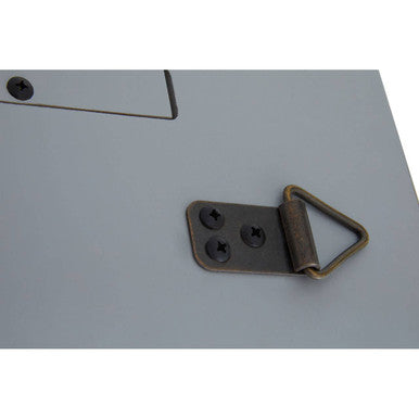 Grey Shagreen Effect Wall Mirror | Deskey