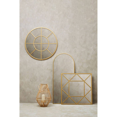 Gold Frame Wall Mirror | Descartes