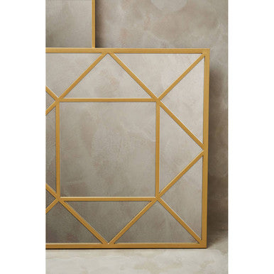 Gold Frame Wall Mirror | Descartes
