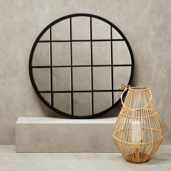 Round Metal Wall Mirror | Descartes
