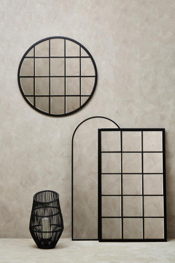 Round Metal Wall Mirror | Descartes