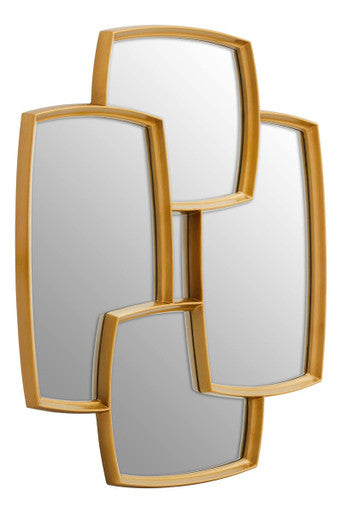 Gold Finish Wall Mirror | Terni