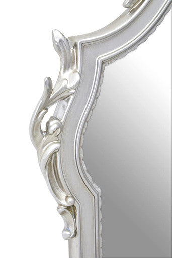 Silver Finish Wall Mirror | Teramo