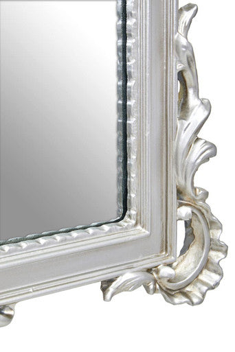 Silver Finish Wall Mirror | Teramo