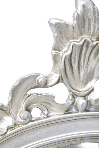Silver Finish Wall Mirror | Teramo