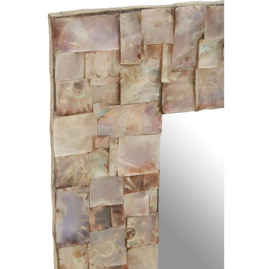 Natural Shell Wall Mirror | Palu