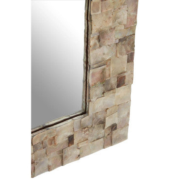 Natural Shell Wall Mirror | Palu