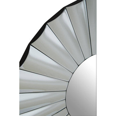 Round Silver Wall Mirror | Jade