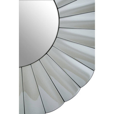 Round Silver Wall Mirror | Jade
