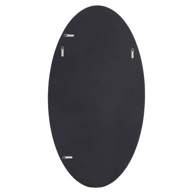 Silver Oval Wall Mirror | Josie