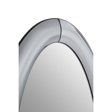 Silver Oval Wall Mirror | Josie