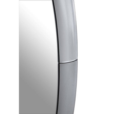 Silver Oval Wall Mirror | Josie