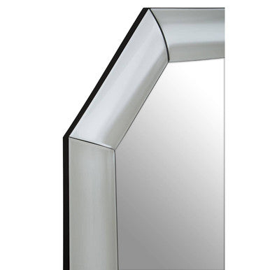Silver Octagon Wall Mirror | Josie
