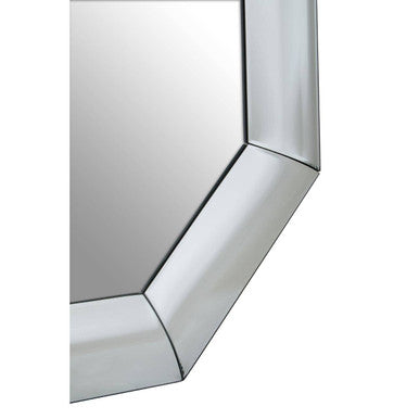 Silver Octagon Wall Mirror | Josie