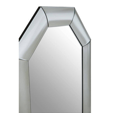 Silver Octagon Wall Mirror | Josie