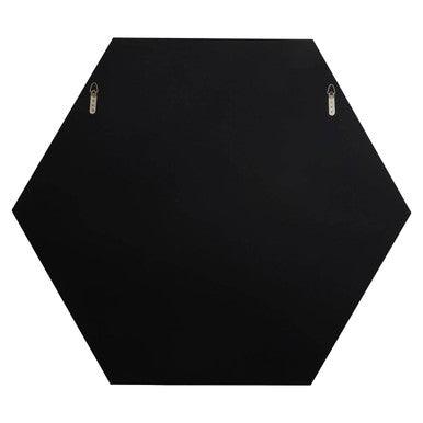Silver Hexagon Wall Mirror | Josie