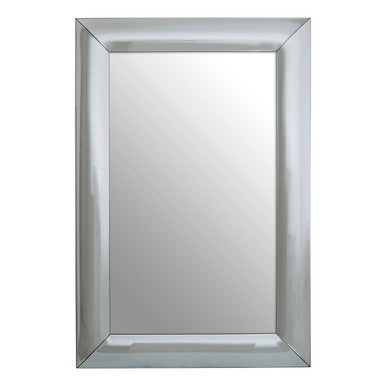 Silver Rectangle Wall Mirror | Josie
