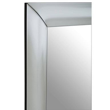 Silver Rectangle Wall Mirror | Josie