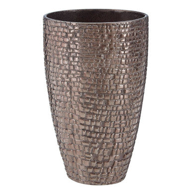 Arya Pewter Finish Small Vase