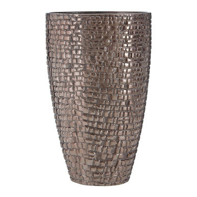 Arya Pewter Finish Small Vase