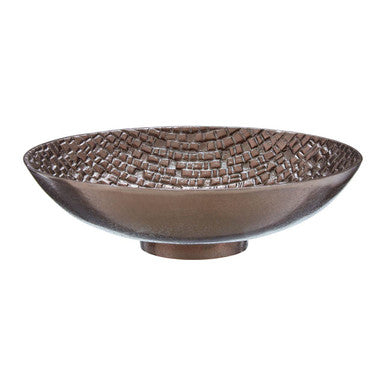 Arya Pewter Finish Decorative Bowl