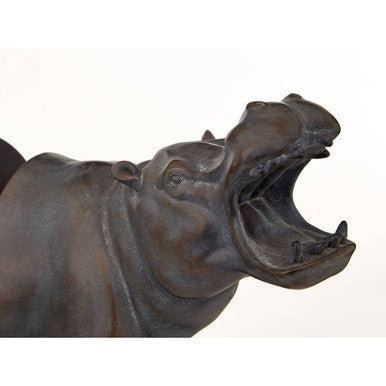 Set of 2 Hippo Bookends | Boho
