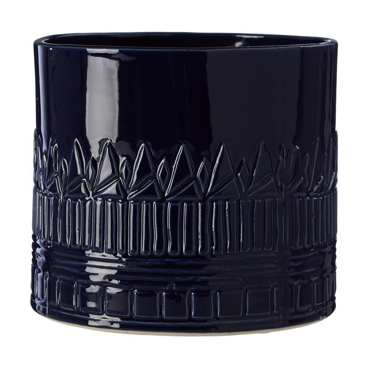 Blue Finish Planter | Petra