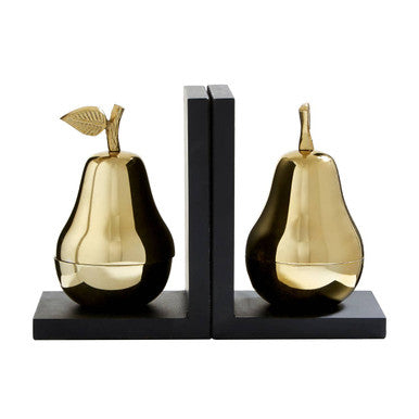 Set of 2 Pear Bookends | Kinsley