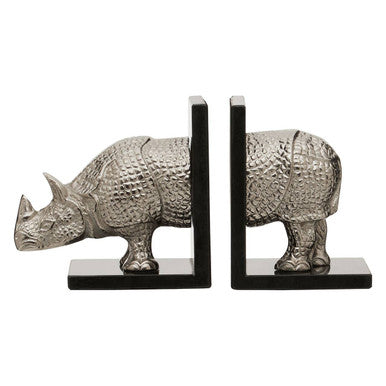 Set of 2 Rhino Bookends | Kinsley