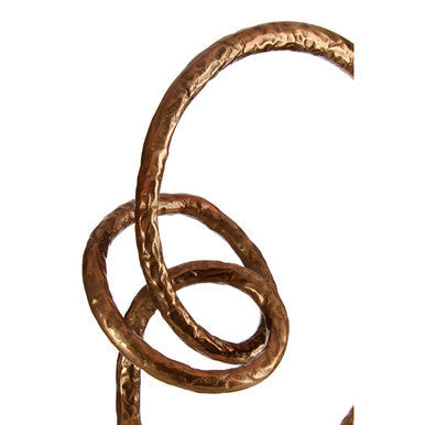 Round Rough Bronze Sculpture | Nexus