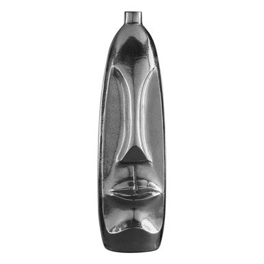 Large Silver Face Tall Vase | Viso