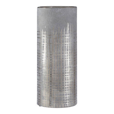 Small Grey and Silver Vase | Embra