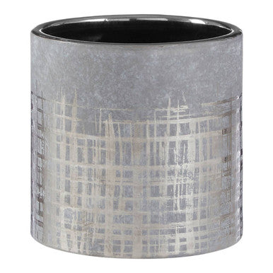 Small Grey Ceramic Planter | Embra