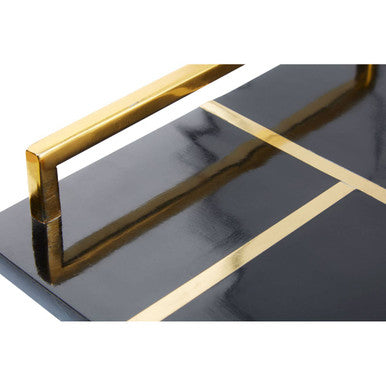 Black and Gold Tray | Odell