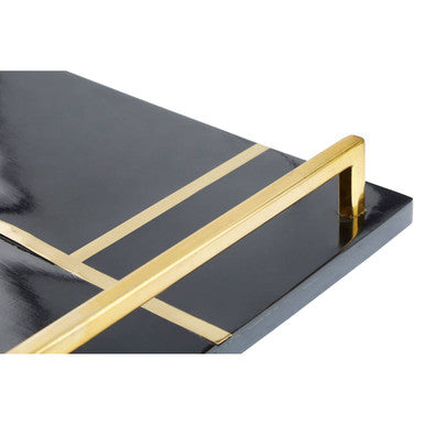 Black and Gold Tray | Odell