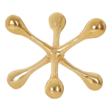 Gold Finish Jack Sculpture | Prato