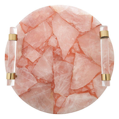 Pink Quartz Tray | Bowerbird