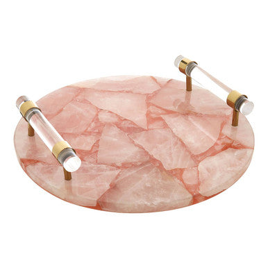 Pink Quartz Tray | Bowerbird