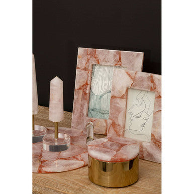 Pink Quartz Tray | Bowerbird